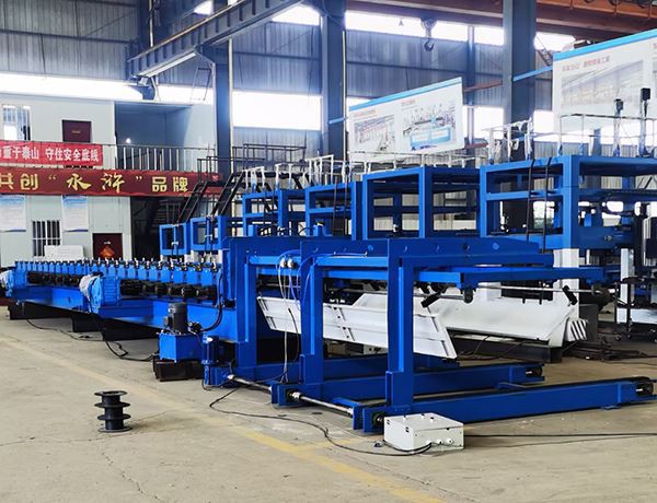CNC Container Side Panel Pressing Machine